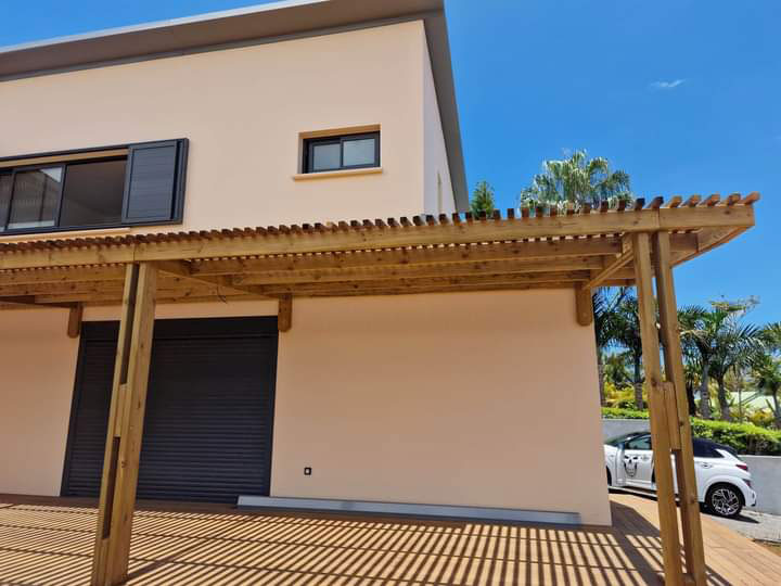 Menuiserie bois - Pergola - Les agenceurs de l'habitat